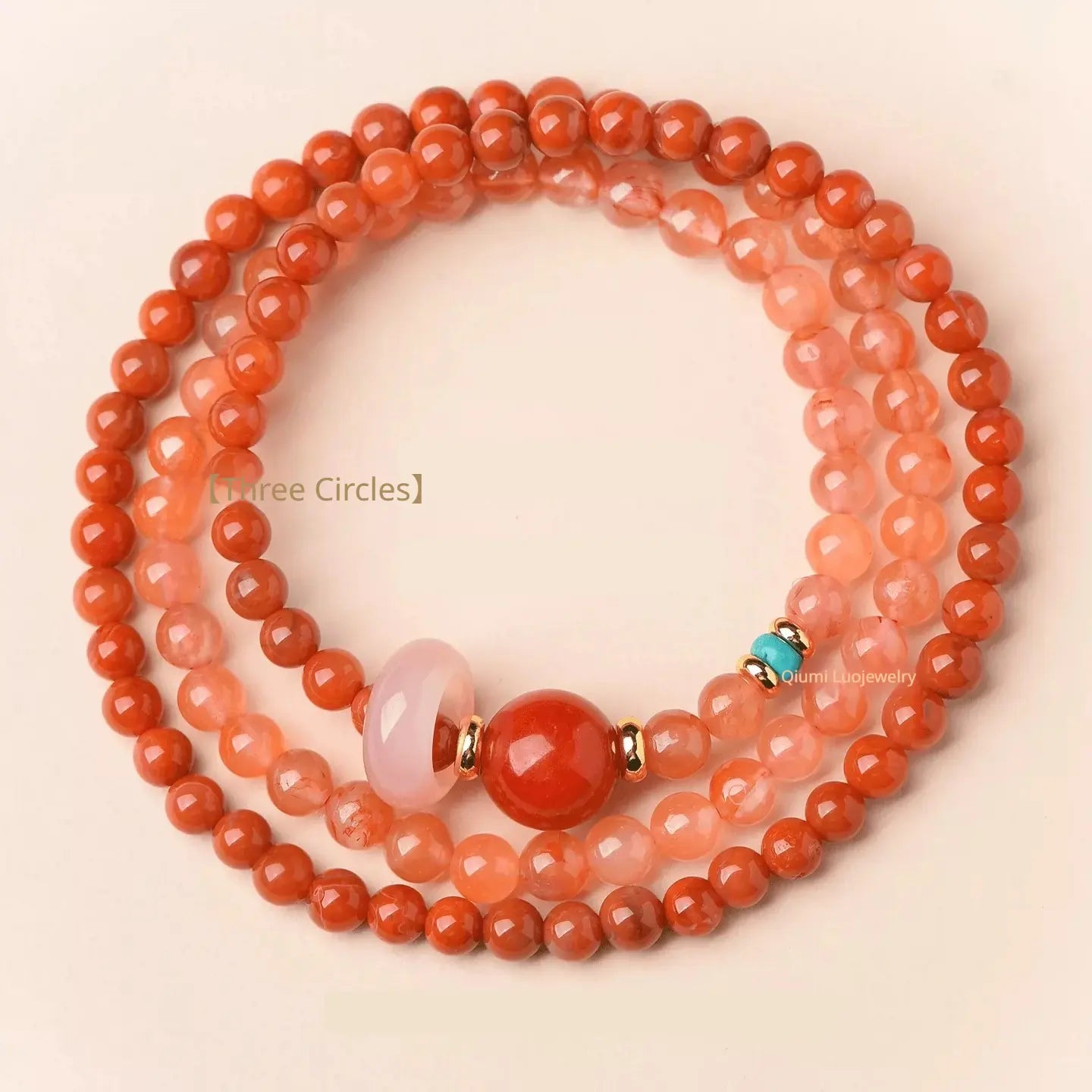 š Exquisite Agate & Crystal Multi-Wrap Bracelet for Good Fortune