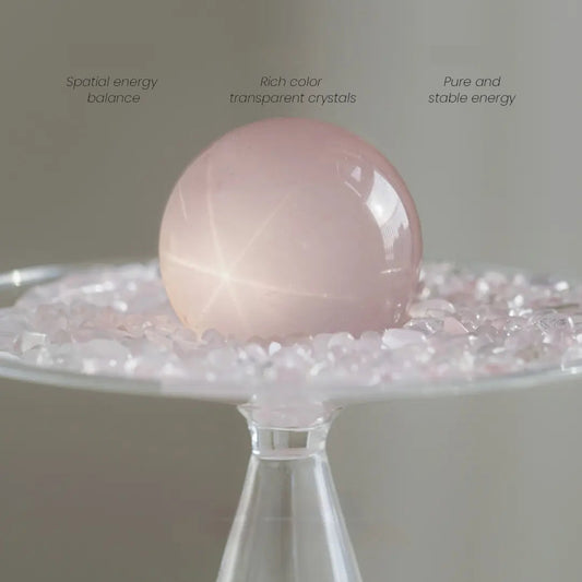 Pink Crystal "Cup of Love" — Crystal Home Décor Accent