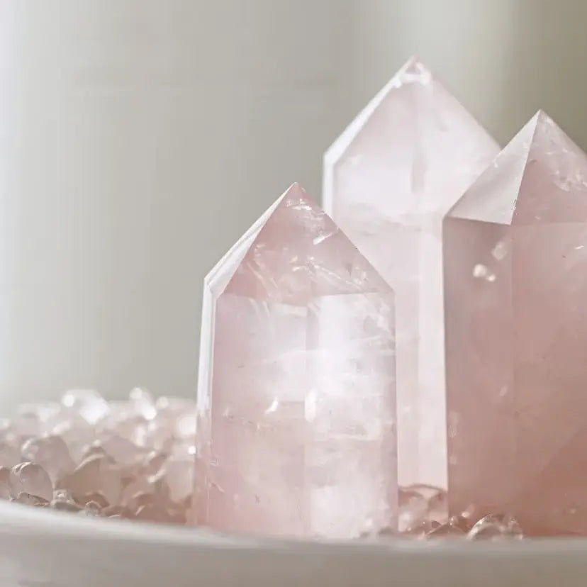 Pink Crystal "Cup of Love" — Crystal Home Décor Accent