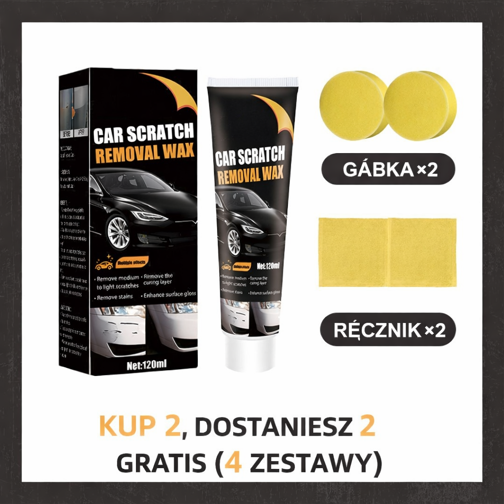 【Kup 1 dostaniesz 1 gratis; kup 2 dostaniesz 2 gratis】✨Pasta naprawcza do zarysowań samochodowych🚗