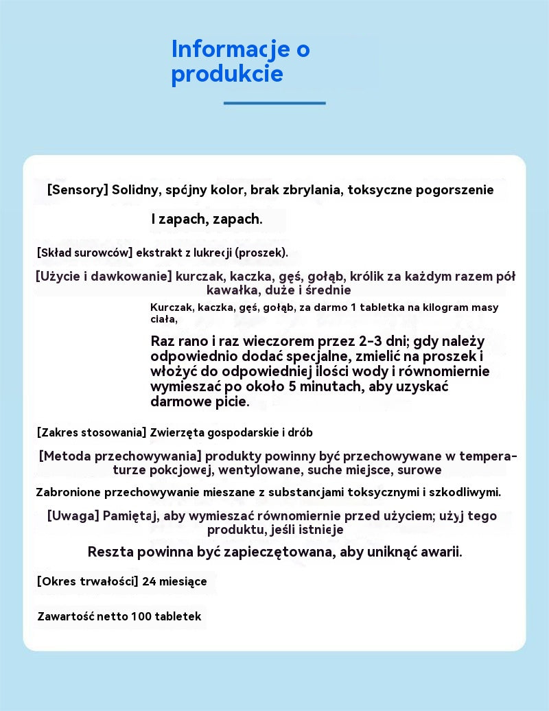 š„ć5/10 zestaw butelekćLek na przeziÄbienie i biegunkÄ dla kurczaków, kaczek, gÄsi i goÅÄbi