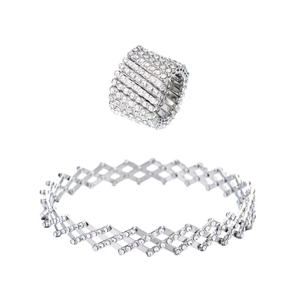 🔥【 ¡Compra 1 y llévate 1 GRATIS!】💍Anillo y Pulsera Diana
