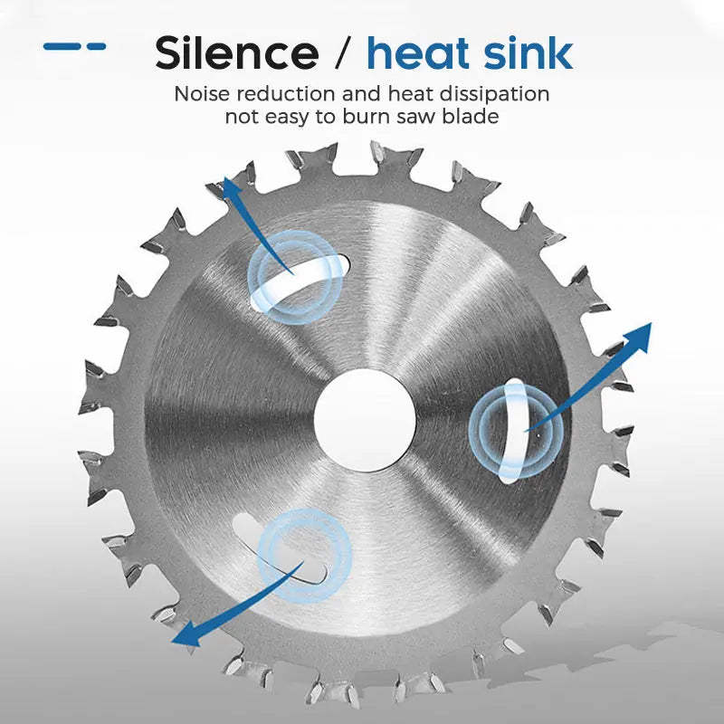 🔥 Obojstranný pílový kotúč z legovanej zliatiny - Rýchle rezanie bez otrepov! - Balenie 2 kusov