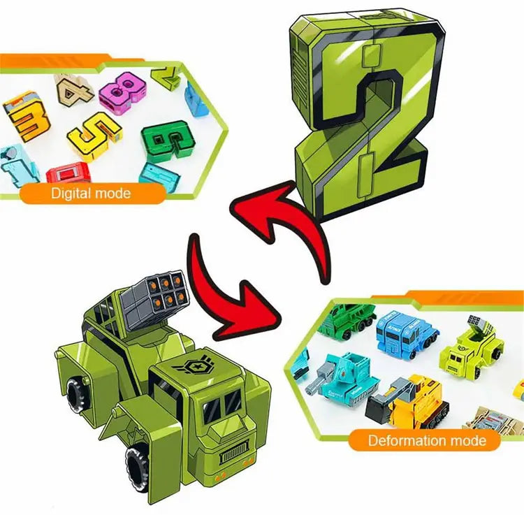 🔥【Najlepiej sprzedający się produkt】🧒Dziecięca cyfrowa zabawka transformująca robota