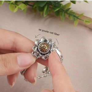 🔥【50% zniżki】Bransoletka Lucky Rotating Lotus 2026