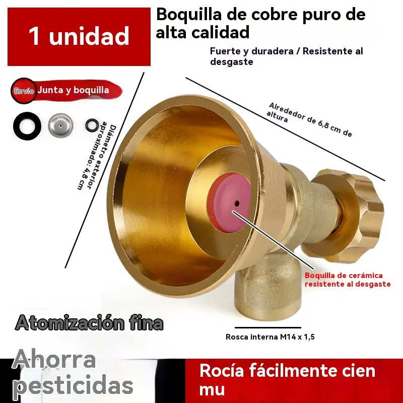 💦【Kup 1, a 1 dostaniesz gratis】Regulowana mosiężna dysza nawadniająca do opryskiwacza rolniczego 🌾