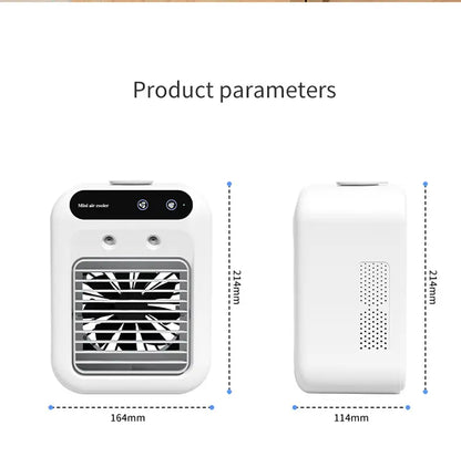Summer Desktop Cooling Fan | Quiet Water-Cooled Mist Fan