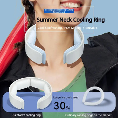 Wearable Summer Cooling Neck Ring | Long-Lasting Neck Cooler