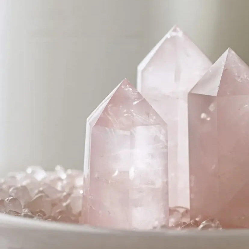 Pink Crystal "Cup of Love" — Crystal Home Décor Accent