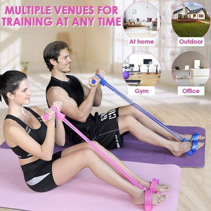 【Kup 1, otrzymaj 1 gratis】🏃‍♂️ Wielofunkcyjna taśma fitness - 🔥 Skutecznie spala tłuszcz z brzucha