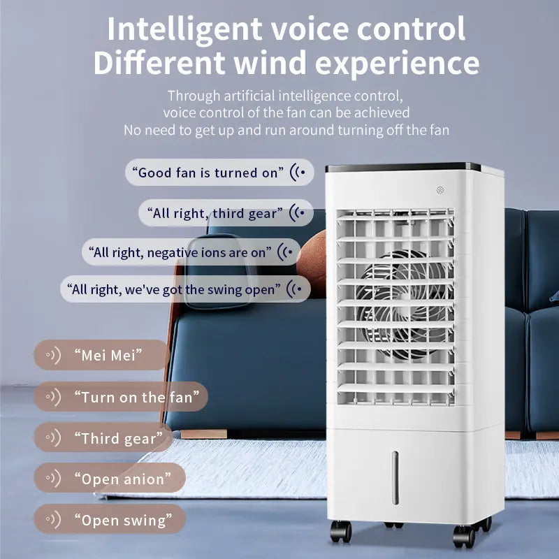 High-End Household Air Cooling Fan | Smart Vertical Circulating Cooler
