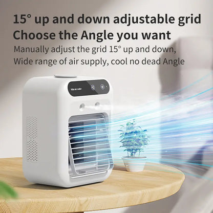 Summer Desktop Cooling Fan | Quiet Water-Cooled Mist Fan