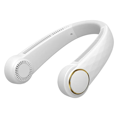 Portable USB Neck Fan | Mini Rechargeable Hands-Free Fan for Sports