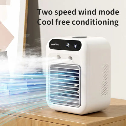 Summer Desktop Cooling Fan | Quiet Water-Cooled Mist Fan