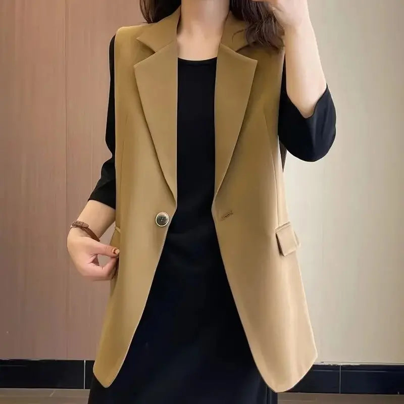 🔥 Modna kamizelka garniturowa 💃 Podkreśl swoją sylwetkę i styl!