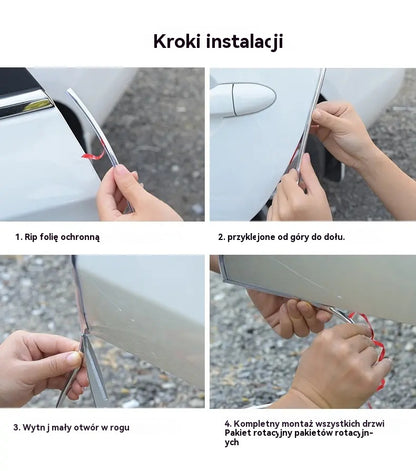 💥【5/10/15M】🚗🚗 Uniwersalna taśma przeciwuderzeniowa na drzwi, maskę i bagażnik samochodu
