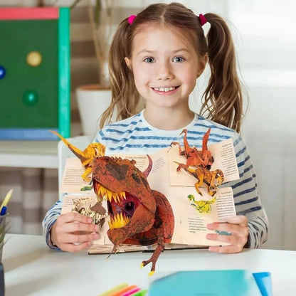 【Kup 1, otrzymaj 1 gratis】📕 3D Enclopedia Prehistoria Dinozaury Książka