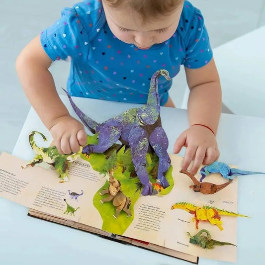 【Kup 1, otrzymaj 1 gratis】📕 3D Enclopedia Prehistoria Dinozaury Książka