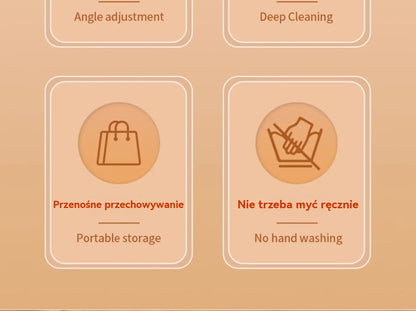 🔥【Kup 1, otrzymaj 1 gratis】🔥Mini Mop, bezdotykowy bawełniany mop chłonny do kuchni, łazienki, toalety, zlewu