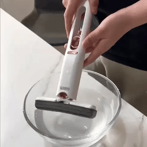 🔥【Kup 1, otrzymaj 1 gratis】🔥Mini Mop, bezdotykowy bawełniany mop chłonny do kuchni, łazienki, toalety, zlewu