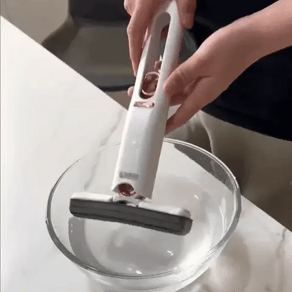 🔥【Kup 1, otrzymaj 1 gratis】🔥Mini Mop, bezdotykowy bawełniany mop chłonny do kuchni, łazienki, toalety, zlewu
