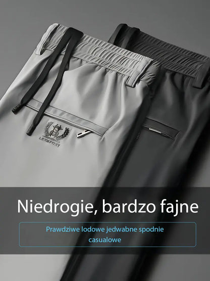 【40-115 kg】🔥【Kup 1, otrzymaj 1】Nowe spodnie z elastycznego jedwabiu na wiosnę i lato 2026