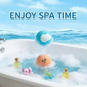 🔥🛁 Naturalne kule do kąpieli dla dzieci z mega bąbelkami i niespodzianką w środku 🥚✨12 szt. [1 opakowanie]