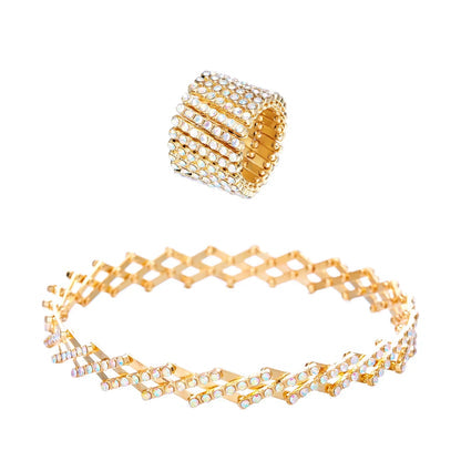 🔥【 ¡Compra 1 y llévate 1 GRATIS!】💍Anillo y Pulsera Diana