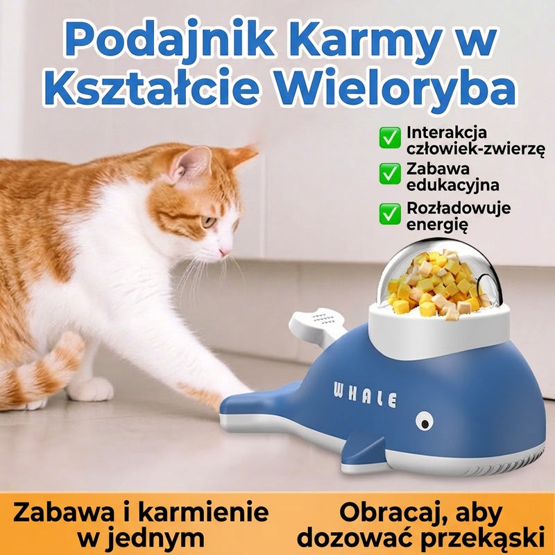 🐤 Automatyczny podajnik smakołyków dla zwierząt 🐶🐱 Nauka + zabawa w jednym!