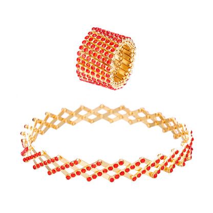 🔥【 ¡Compra 1 y llévate 1 GRATIS!】💍Anillo y Pulsera Diana