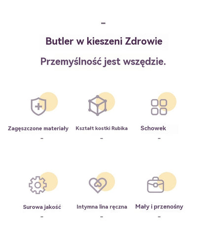 🎉 Nowość 2026! 🎉 – przenośne pudełko na tabletki w kształcie kostki Rubika, duża pojemność – szczelne pudełko do przechowywania