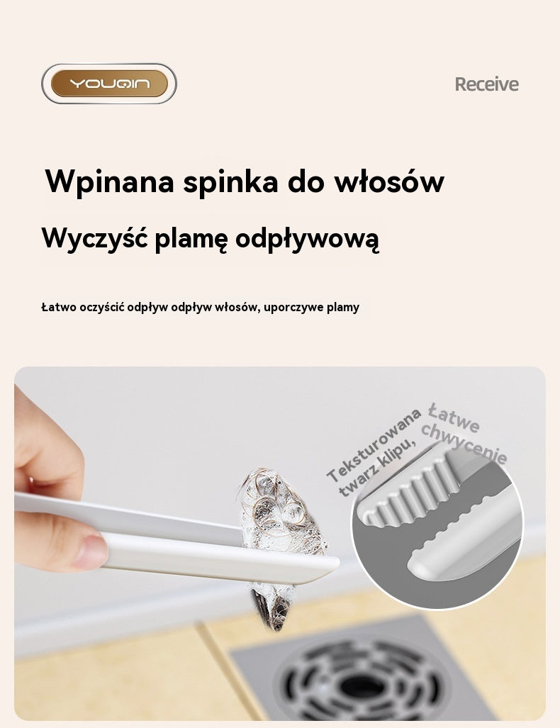 Wielofunkcyjna szczotka obrotowa bez martwych kątów