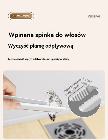 Wielofunkcyjna szczotka obrotowa bez martwych kątów