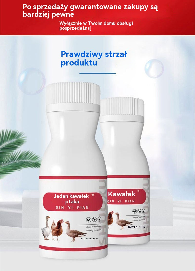 💥【5/10 zestaw butelek】Lek na przeziębienie i biegunkę dla kurczaków, kaczek, gęsi i gołębi